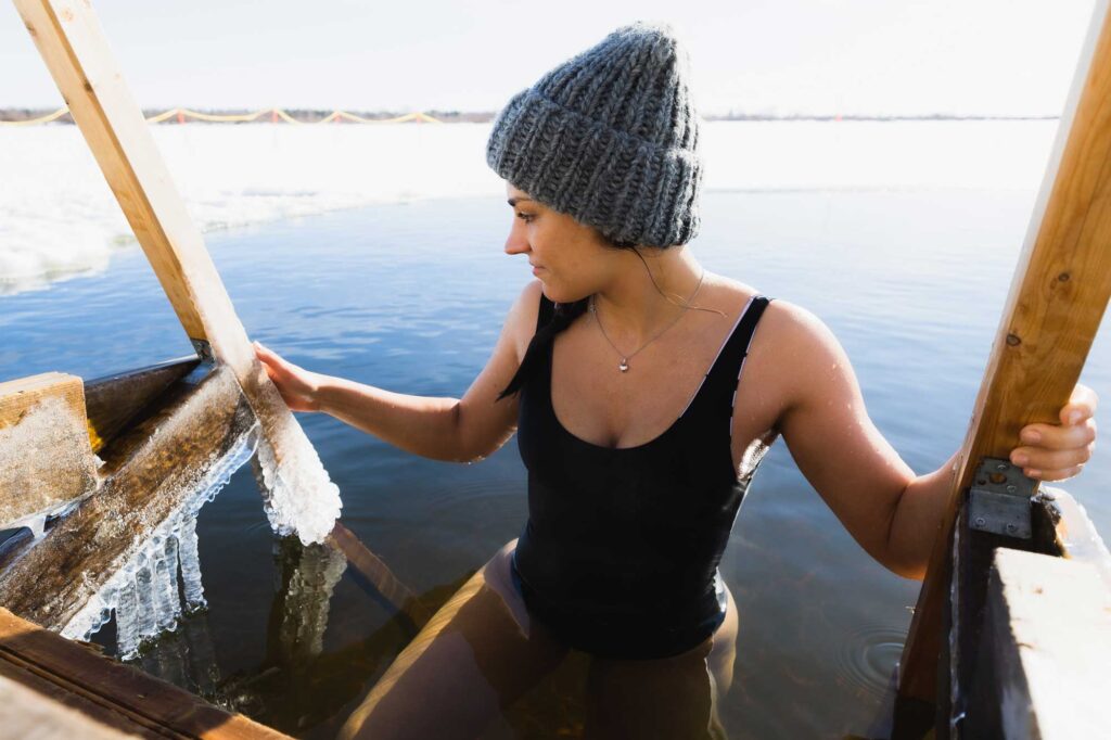 Ice swimming is a lovely activity by LeviTour